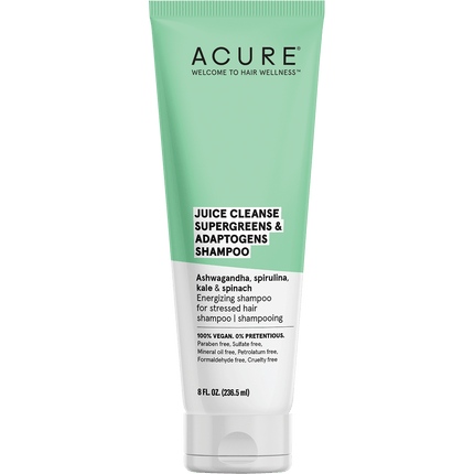 ACURE Juice Cleanse Supergreens & Adaptogens Shampoo