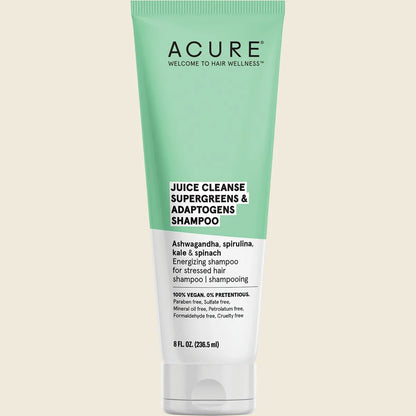 ACURE Juice Cleanse Supergreens & Adaptogens Shampoo 236ml