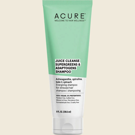 ACURE Juice Cleanse Supergreens & Adaptogens Shampoo 236ml