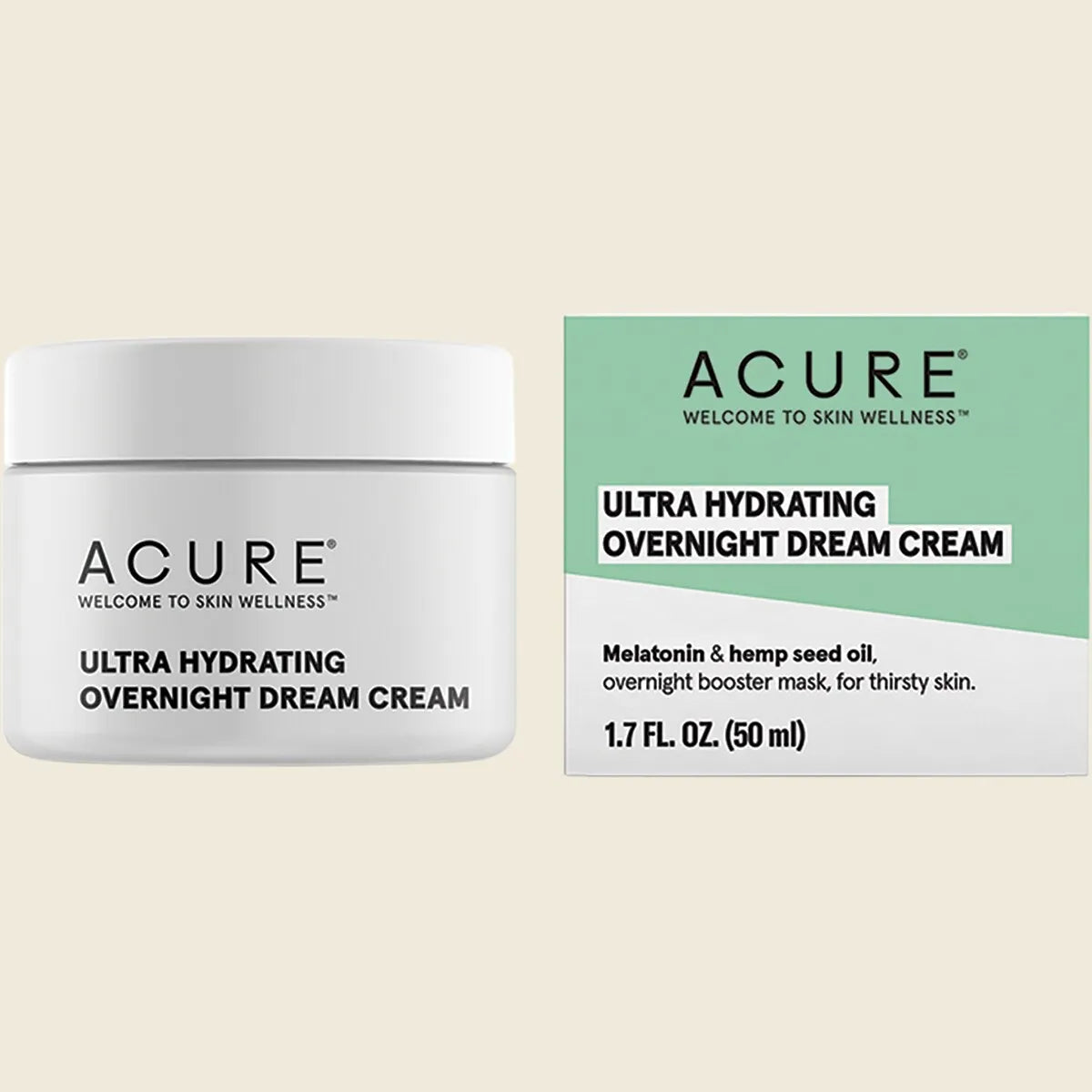 ACURE Ultra Hydrating Overnight Dream Cream 50ml
