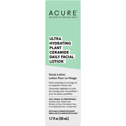 ACURE Ultra Hydrating Plant Ceramide Daily Facial Lotion