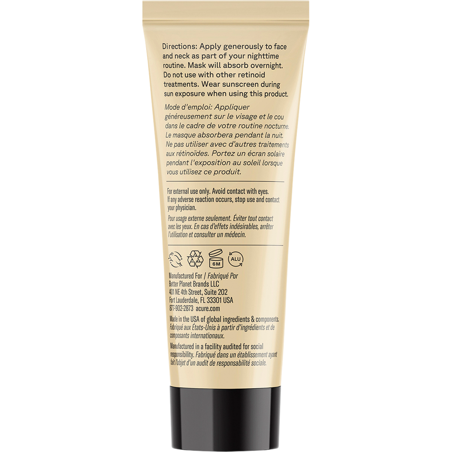 ACURE Revived Radiance Overnight Mask