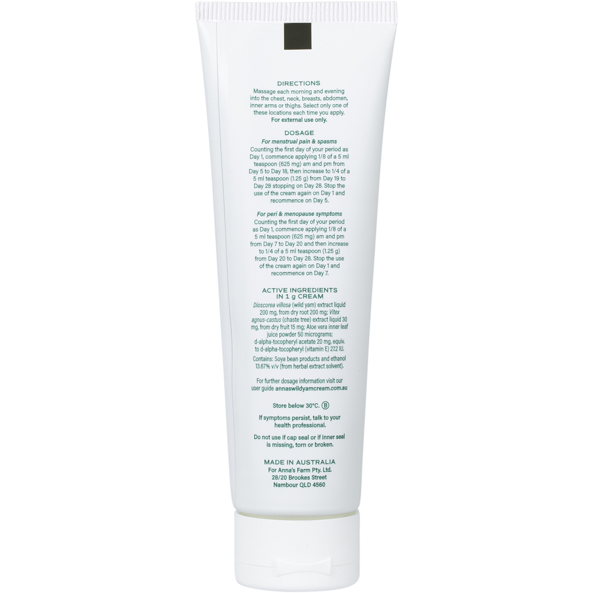 Wild Yam Cream Menstrual & Menopausal Symptoms