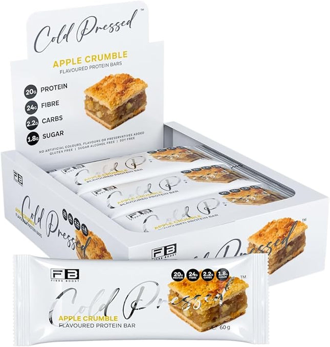 Fibre Boost Cold Pressed Apple Crumble Protein Bar