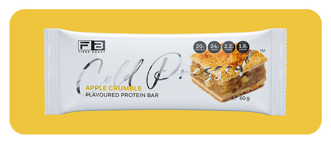 Fibre Boost Cold Pressed Apple Crumble Protein Bar