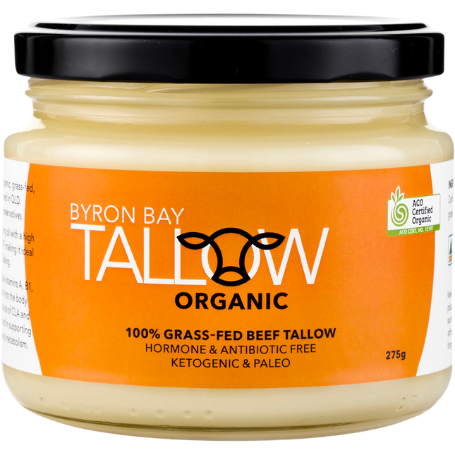 Organic Grass Fed Beef Tallow