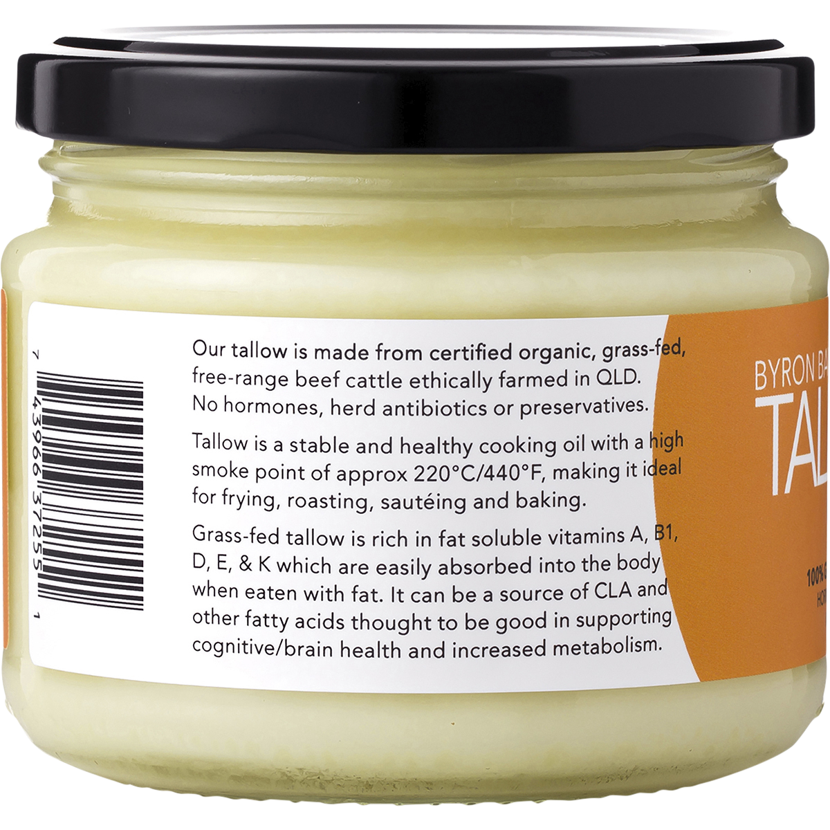 Organic Grass Fed Beef Tallow