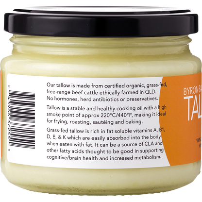 Organic Grass Fed Beef Tallow