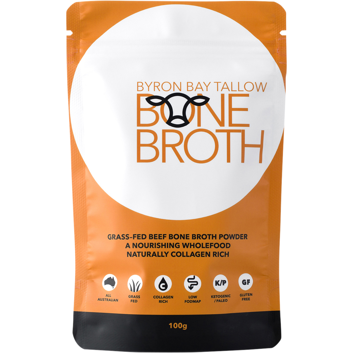 Grass Fed Beef Bone Broth Powder