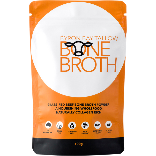 Grass Fed Beef Bone Broth Powder