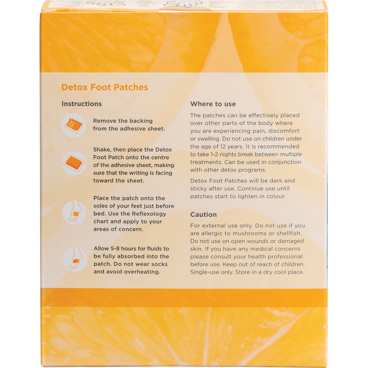 Foot Patches (Contains 14 Patches)