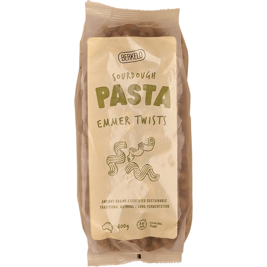 Sourdough Pasta Emmer Twists