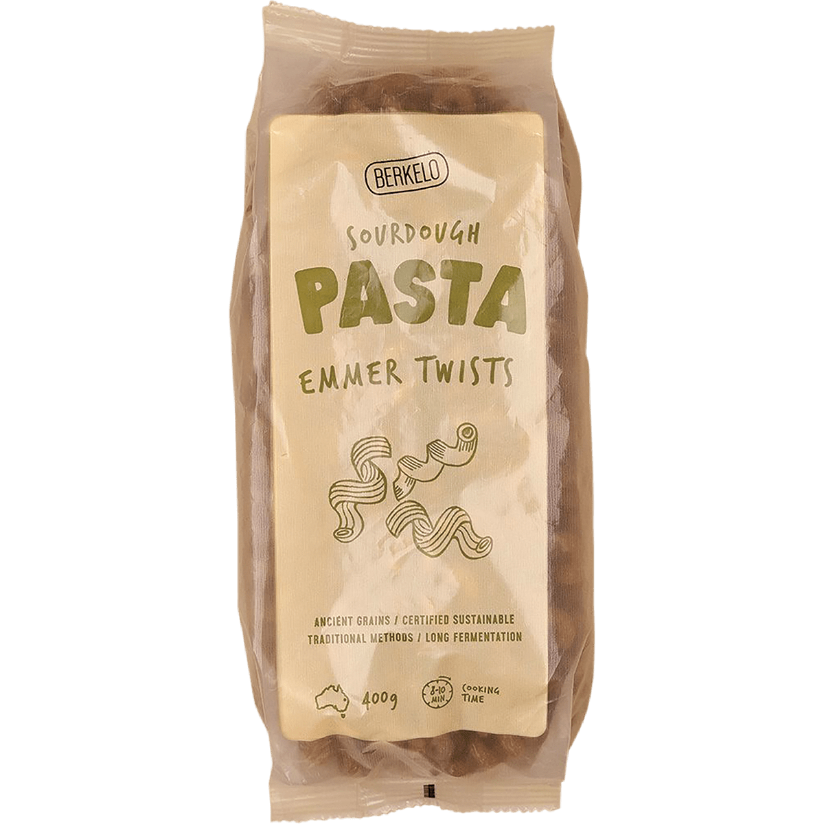 Sourdough Pasta Emmer Twists