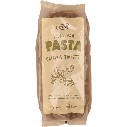 Sourdough Pasta Emmer Twists