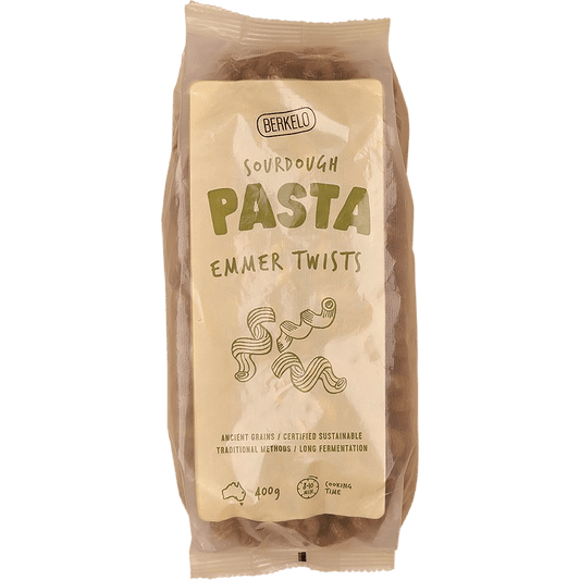 Sourdough Pasta Emmer Twists