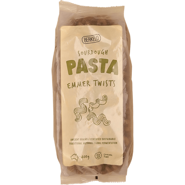 Sourdough Pasta Emmer Twists