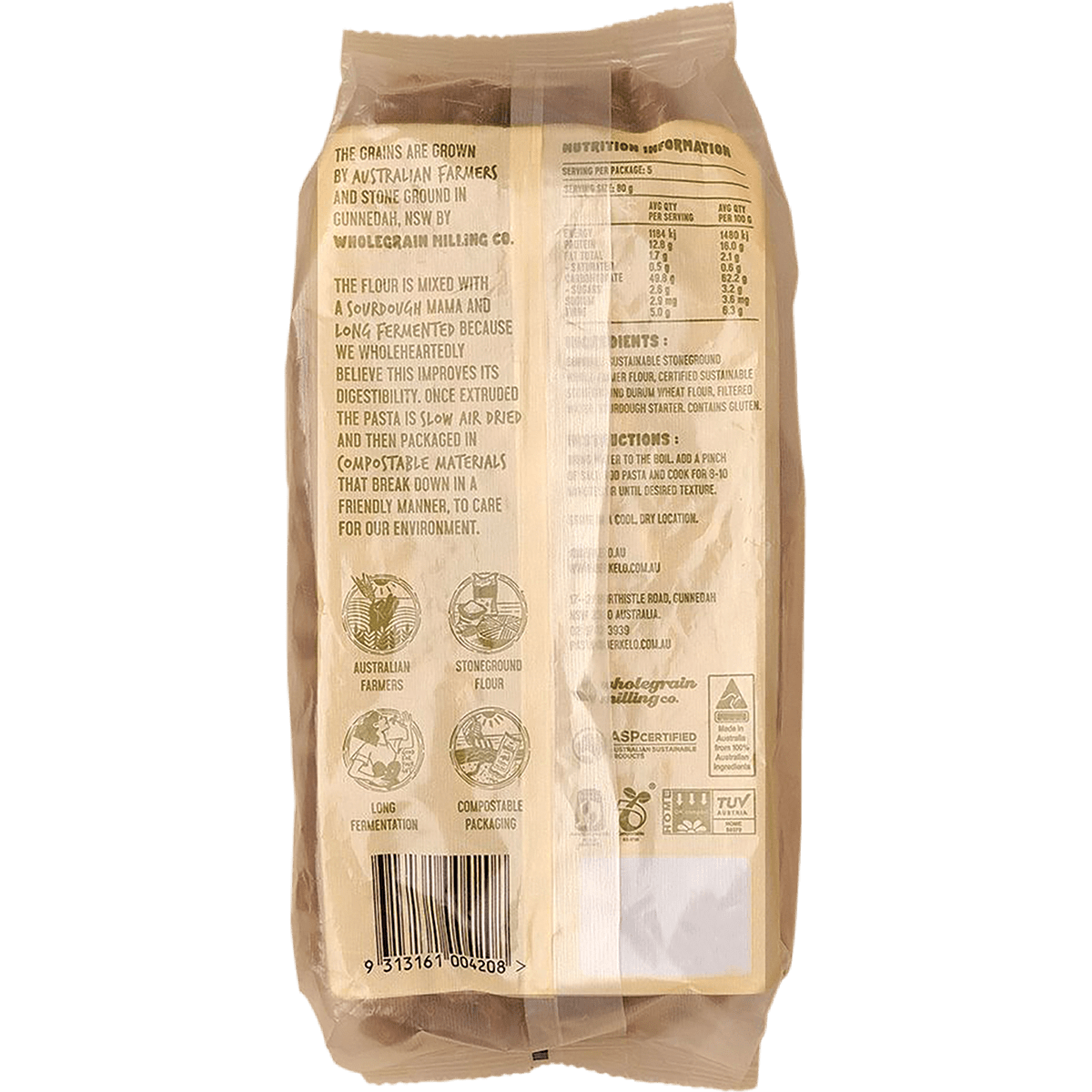 Sourdough Pasta Emmer Twists