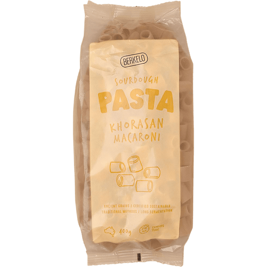 Sourdough Pasta Khorasan Macaroni