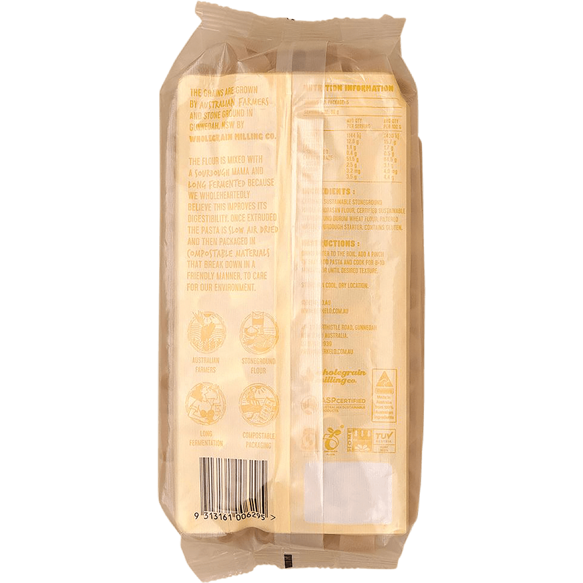 Sourdough Pasta Khorasan Macaroni