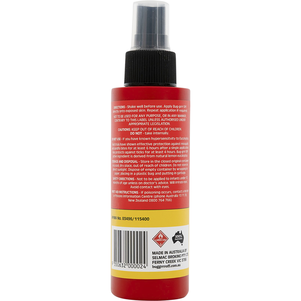 100% Natural Insect Repellent Jungle Strength Spray