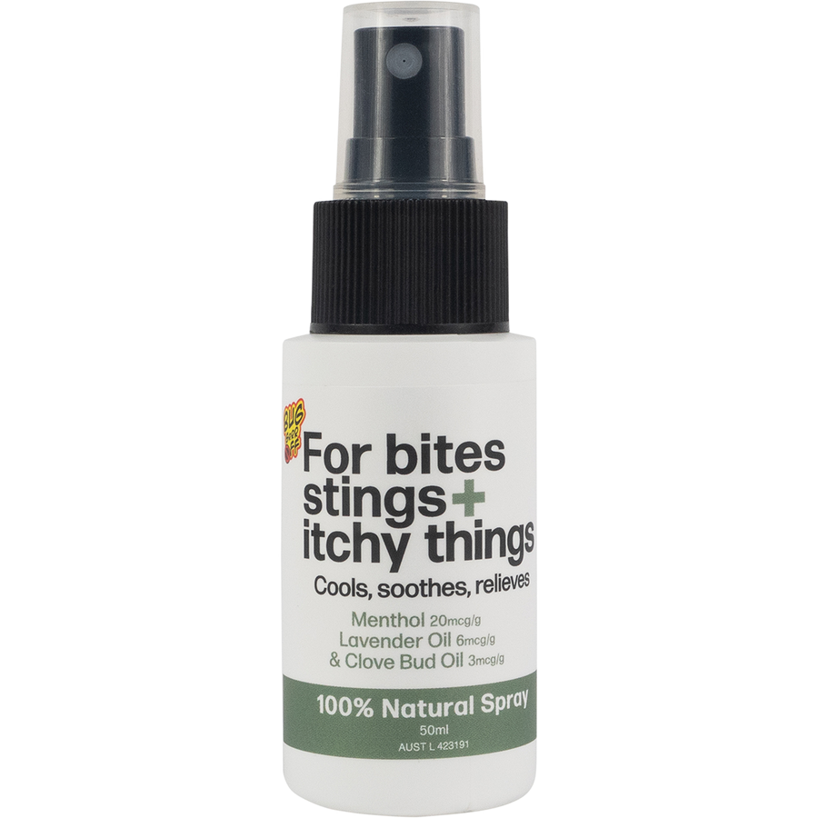 For bites stings + itchy things 100% Natural Spray