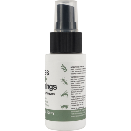 For bites stings + itchy things 100% Natural Spray
