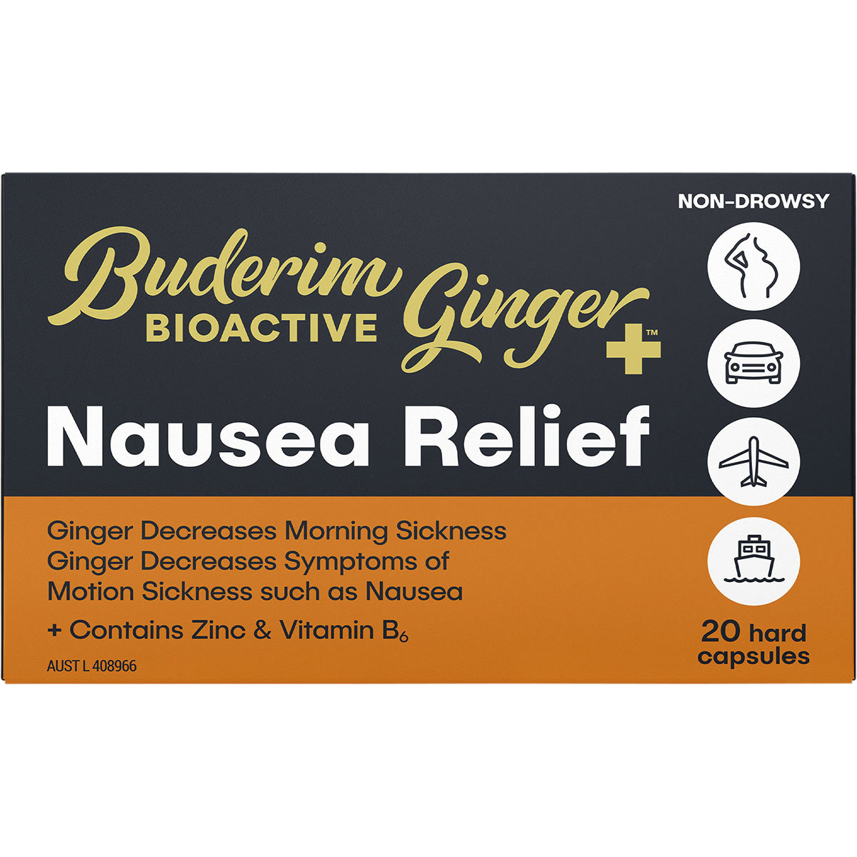 BioActive+ Nausea Relief Capsules