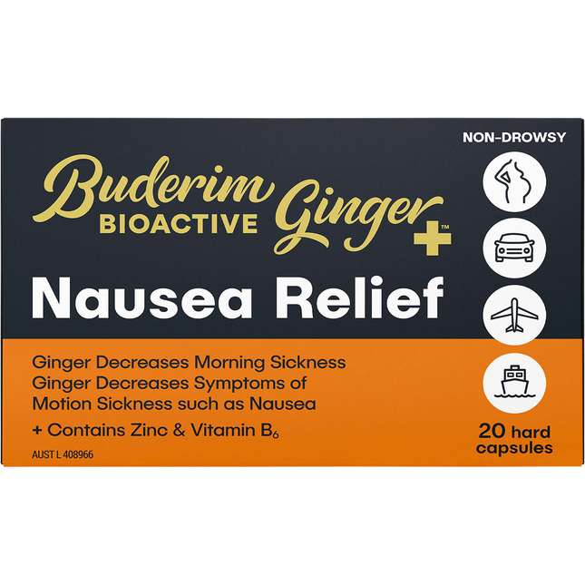 BioActive+ Nausea Relief Capsules