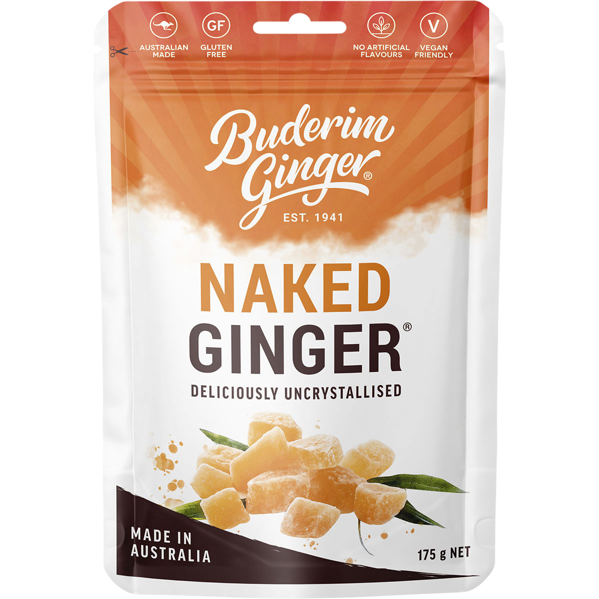 Naked Ginger Deliciously Uncrystallised