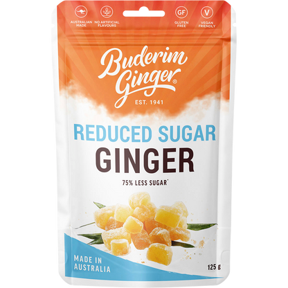 Reduced Sugar Ginger 75% Less Sugar