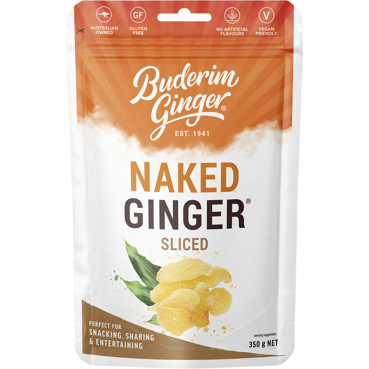 Naked Ginger Sliced