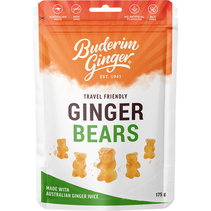 Ginger Bears Travel Friendly