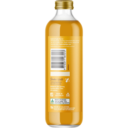 Ginger & Turmeric Wellness Shots
