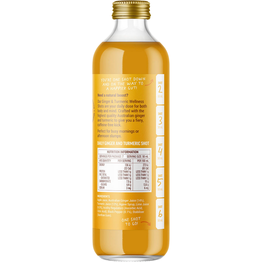 Ginger & Turmeric Wellness Shots