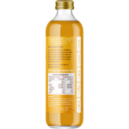 Ginger & Turmeric Wellness Shots