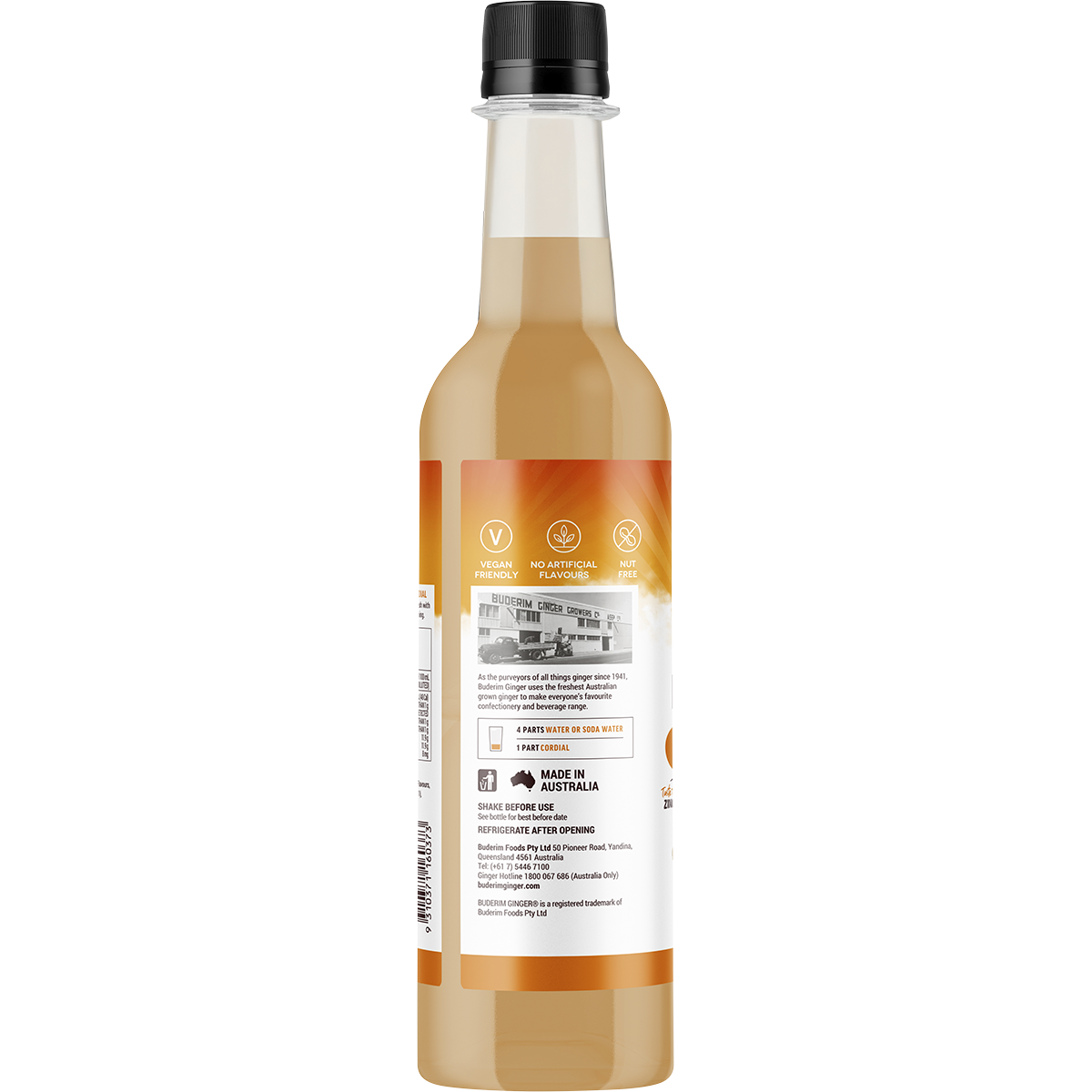 Ginger Refresher Cordial