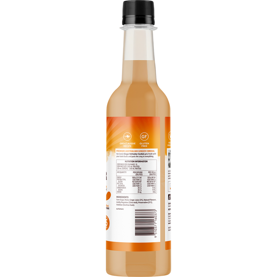 Ginger Refresher Cordial