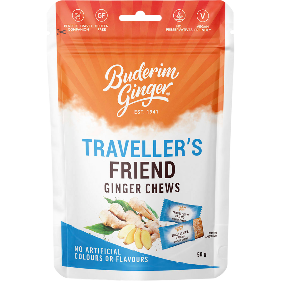 Traveller's Friend Ginger Chews