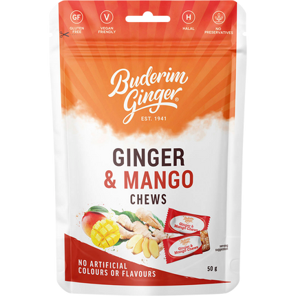 Ginger & Mango Chews