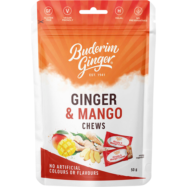 Ginger & Mango Chews