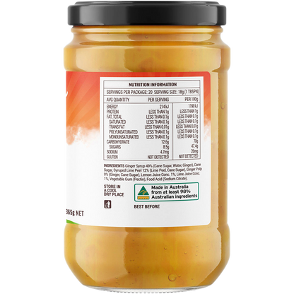 Ginger Lemon & Lime Marmalade