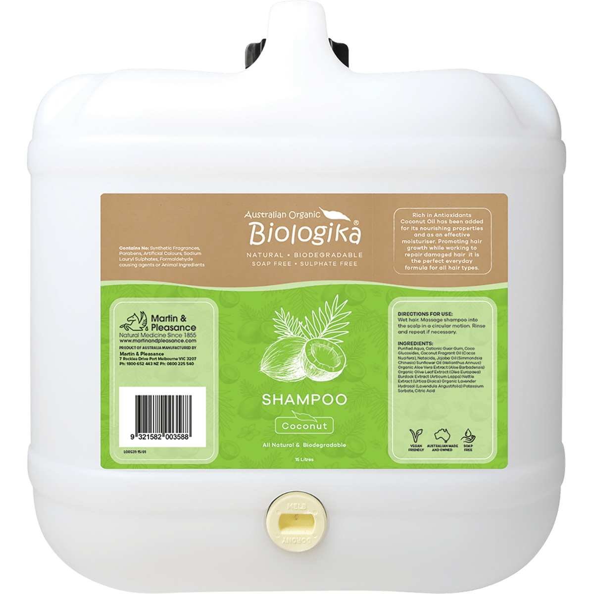 Shampoo (Bulk) Everyday Coconut