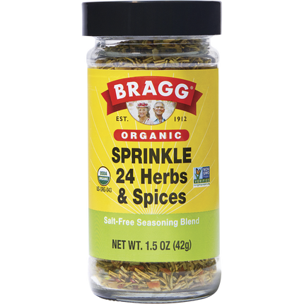 Seasoning Organic Sprinkle 24 Herb & Spices Salt-Free