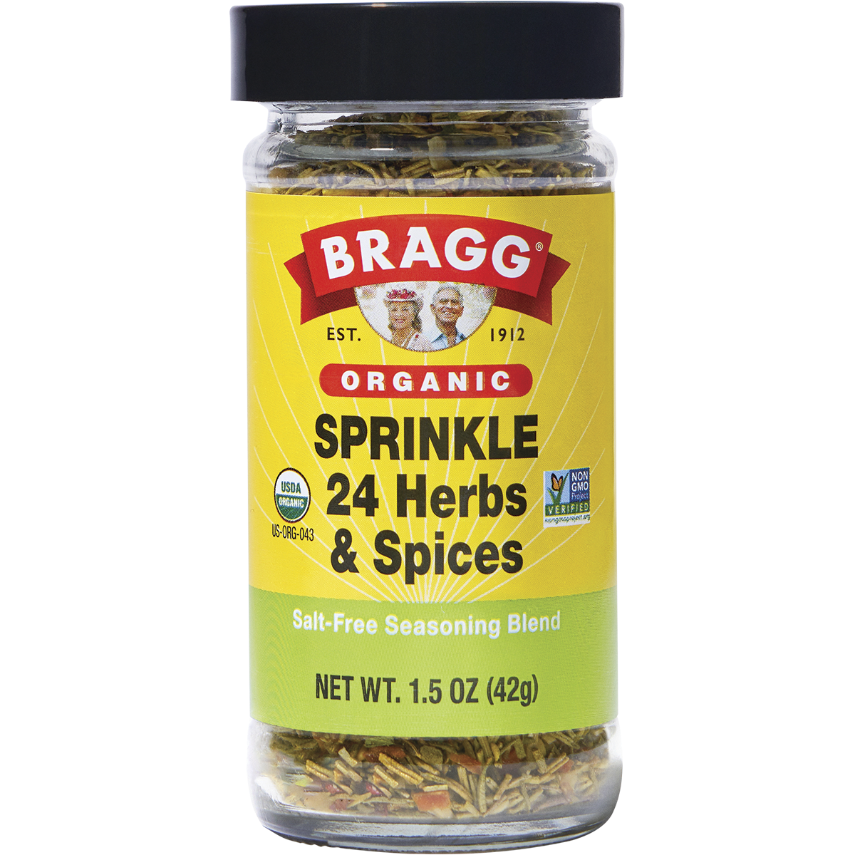 Seasoning Organic Sprinkle 24 Herb & Spices Salt-Free