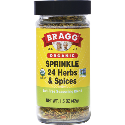 Seasoning Organic Sprinkle 24 Herb & Spices Salt-Free