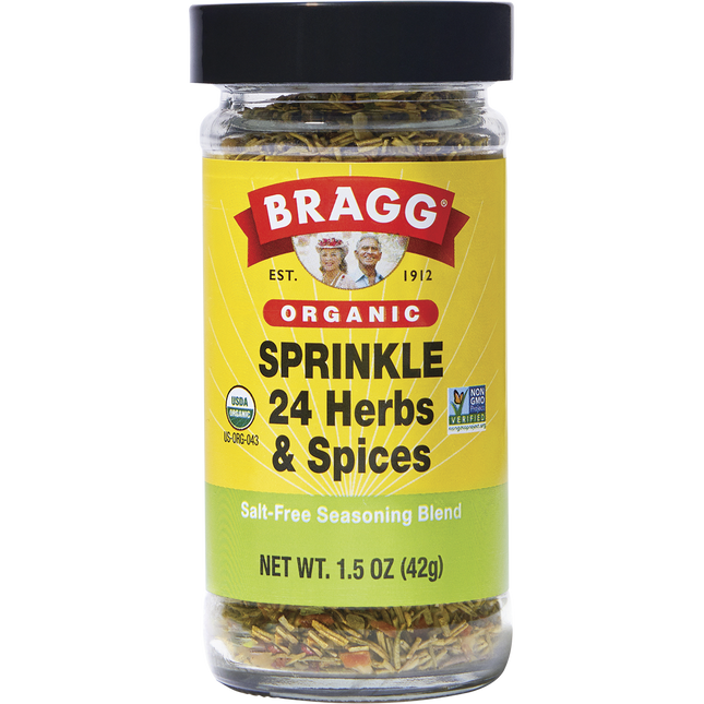 Seasoning Organic Sprinkle 24 Herb & Spices Salt-Free