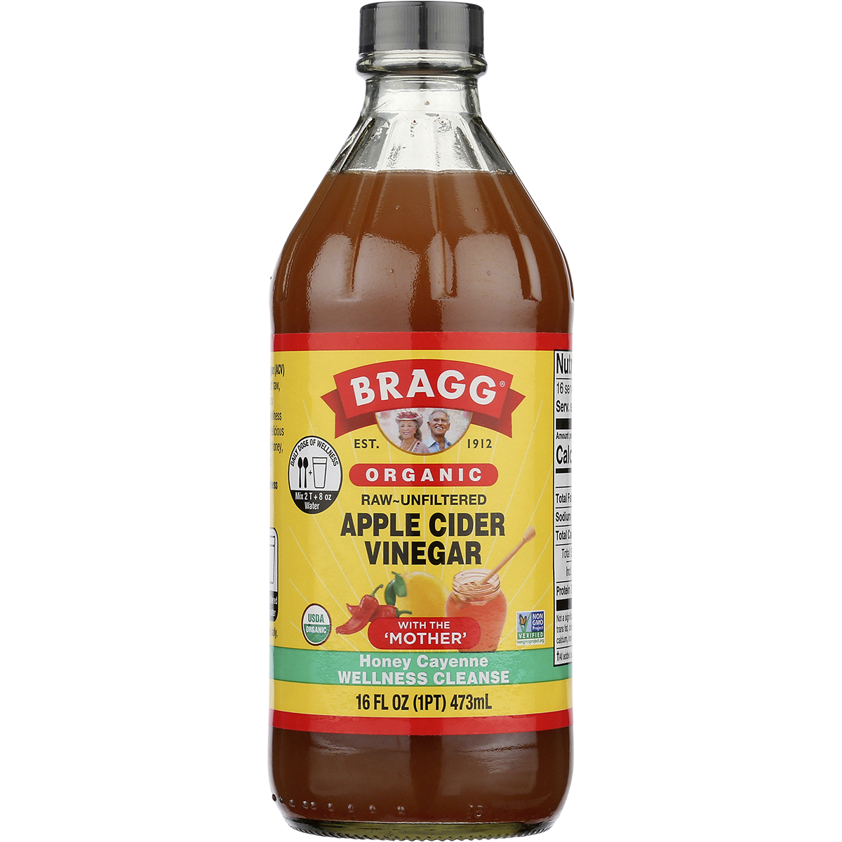 Apple Cider Vinegar Honey Cayenne Wellness Cleanse