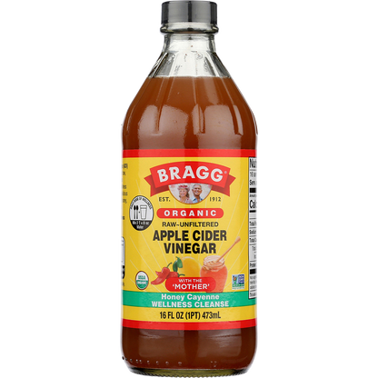 Apple Cider Vinegar Honey Cayenne Wellness Cleanse