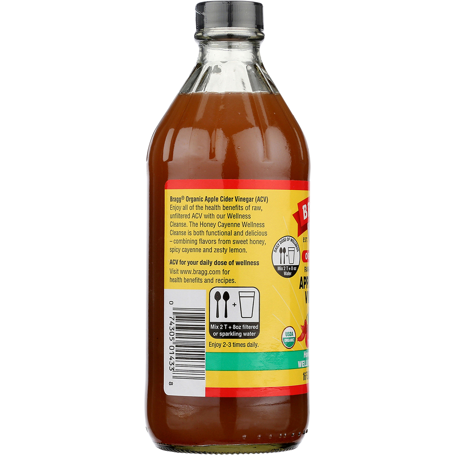 Apple Cider Vinegar Honey Cayenne Wellness Cleanse