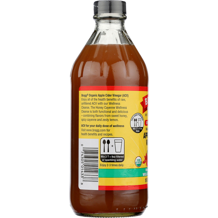 Apple Cider Vinegar Honey Cayenne Wellness Cleanse